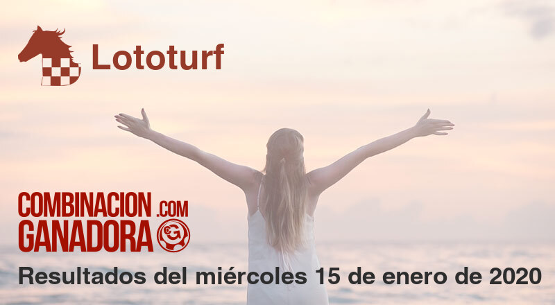 Lototurf del miércoles 15 de enero de 2020