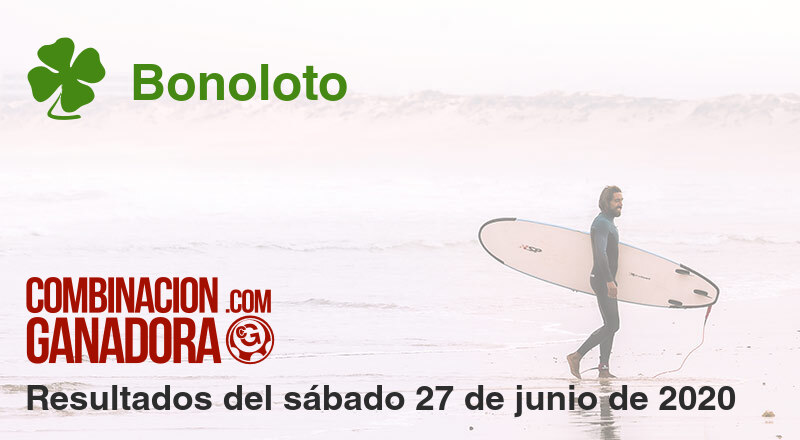 Bonoloto del sábado 27 de junio de 2020
