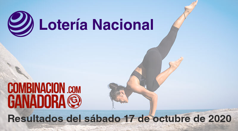 Lotería Nacional del sábado 17 de octubre de 2020