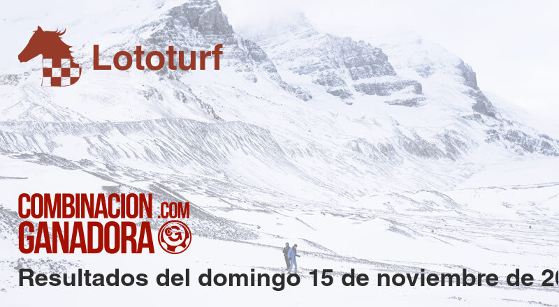 Lototurf del domingo 15 de noviembre de 2020
