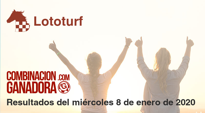 Lototurf del miércoles 8 de enero de 2020