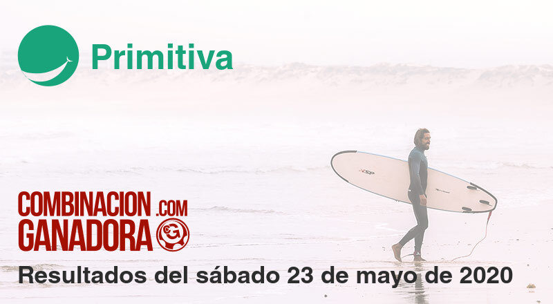 Primitiva del sábado 23 de mayo de 2020