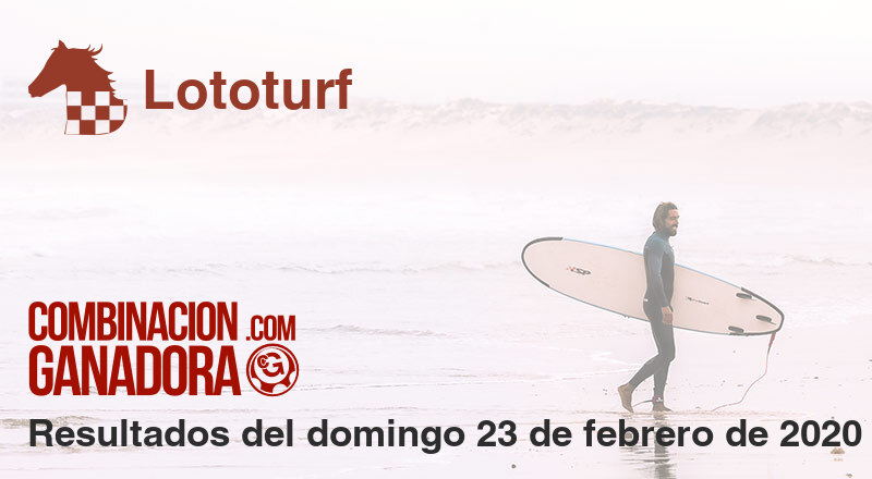 Lototurf del domingo 23 de febrero de 2020
