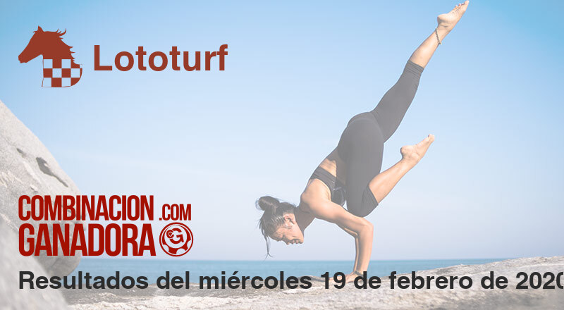 Lototurf del miércoles 19 de febrero de 2020