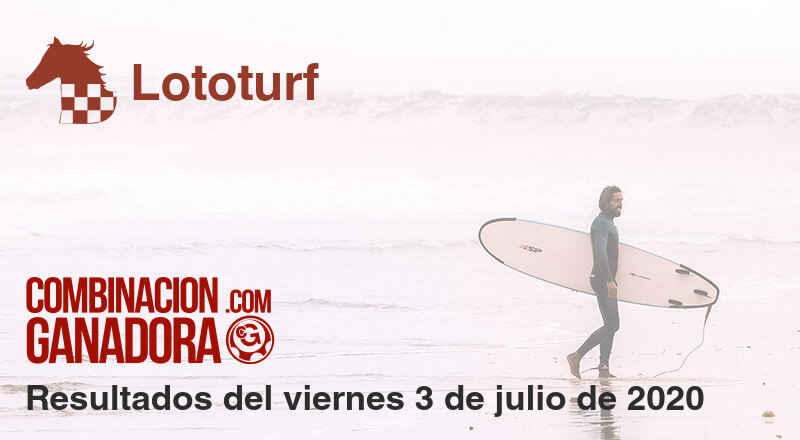 Lototurf del viernes 3 de julio de 2020