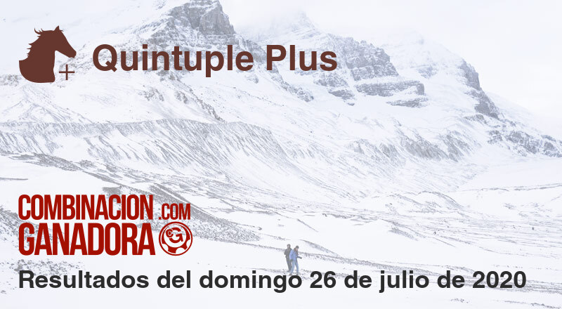 Quintuple Plus del domingo 26 de julio de 2020