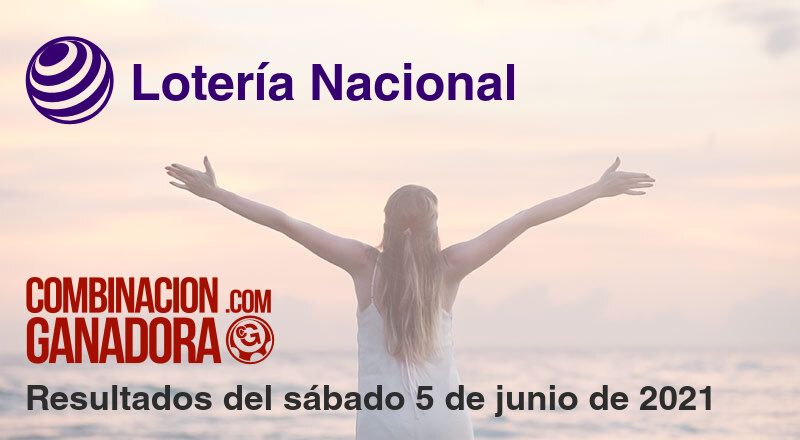 Lotería Nacional del sábado 5 de junio de 2021