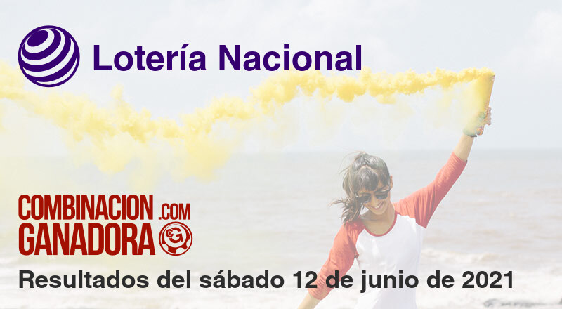 Lotería Nacional del sábado 12 de junio de 2021