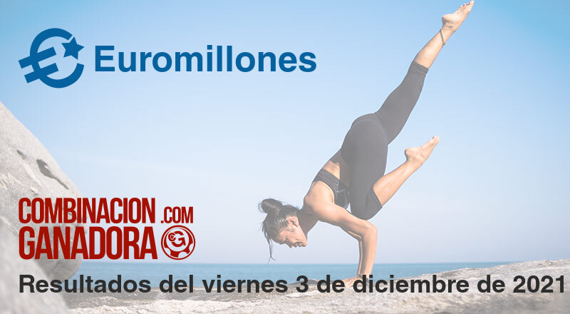 Euromillones del viernes 3 de diciembre de 2021