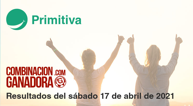 Primitiva del sábado 17 de abril de 2021