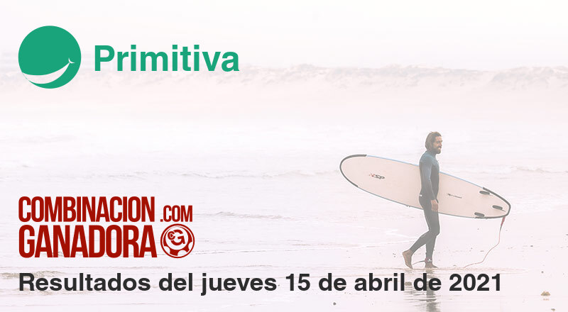 Primitiva del jueves 15 de abril de 2021