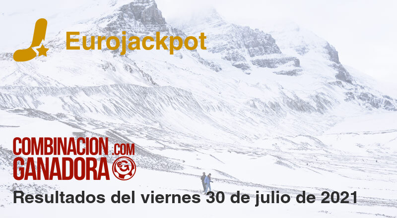 Eurojackpot del viernes 30 de julio de 2021