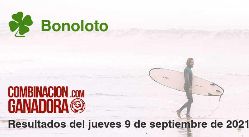 Bonoloto del jueves 9 de septiembre de 2021