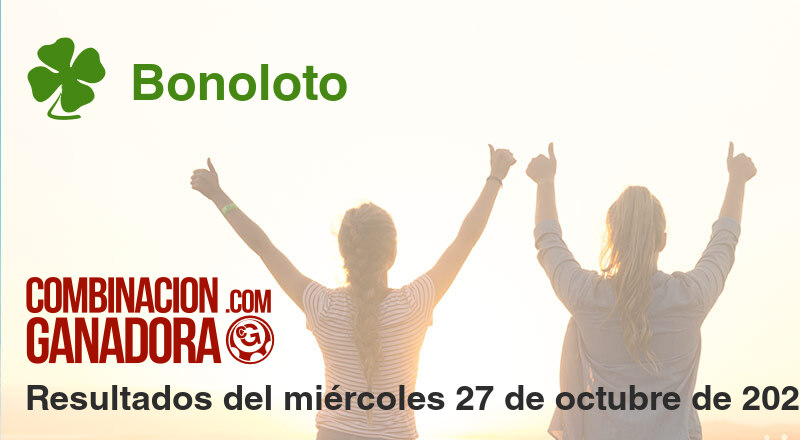 Bonoloto del miércoles 27 de octubre de 2021