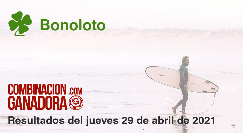 Bonoloto del jueves 29 de abril de 2021