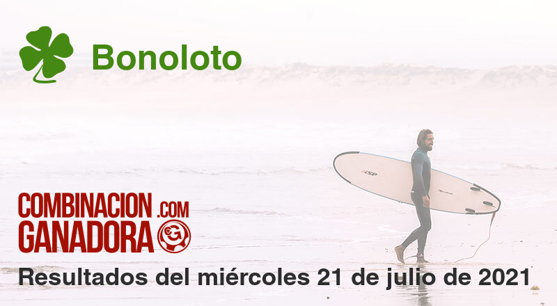 Bonoloto del miércoles 21 de julio de 2021