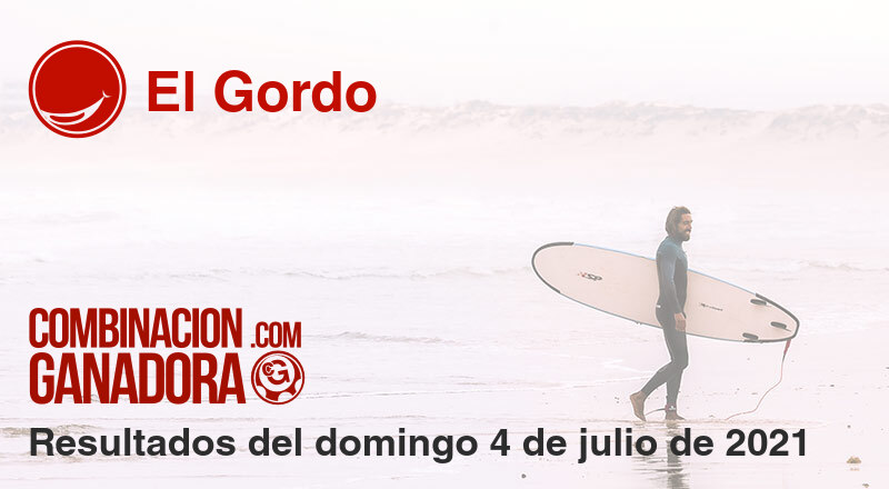 El Gordo del domingo 4 de julio de 2021