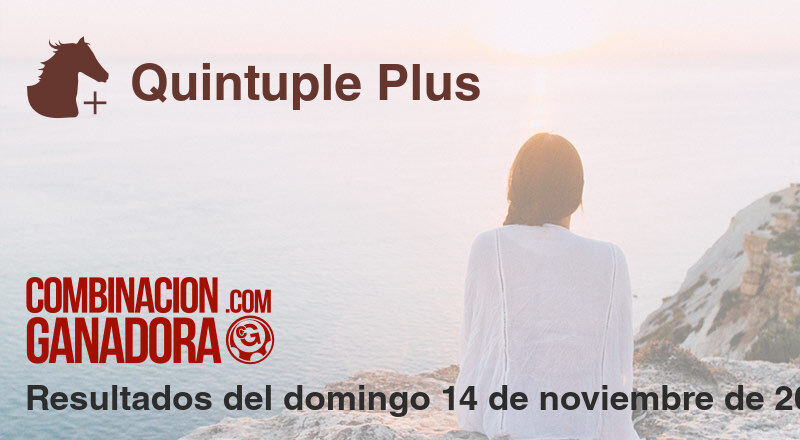 Quintuple Plus del domingo 14 de noviembre de 2021