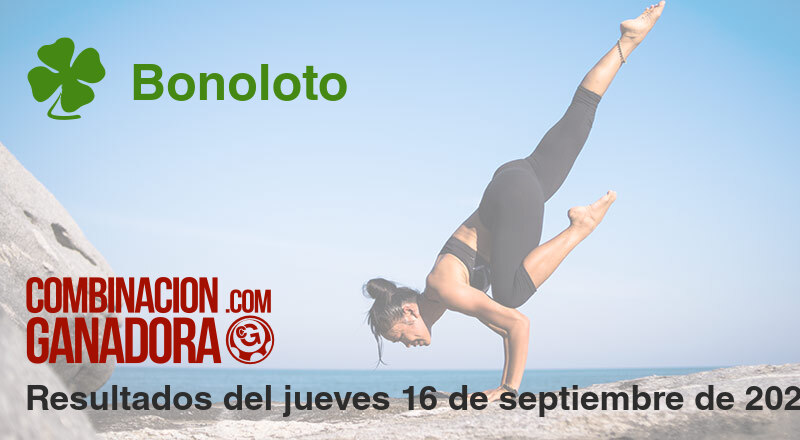 Bonoloto del jueves 16 de septiembre de 2021