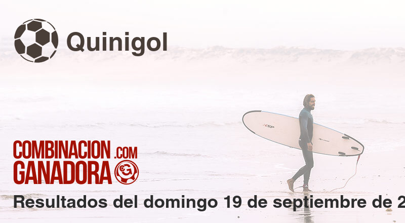 Quinigol del domingo 19 de septiembre de 2021