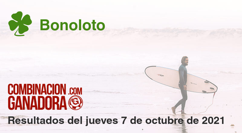 Bonoloto del jueves 7 de octubre de 2021