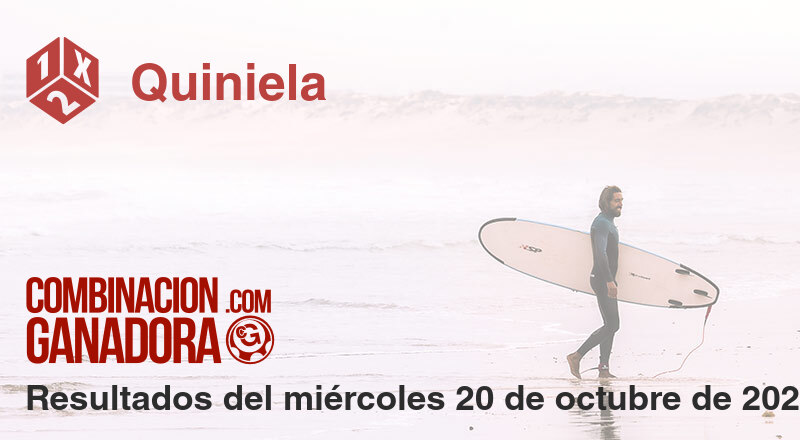 Quiniela del miércoles 20 de octubre de 2021