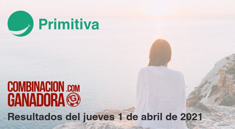 Primitiva del jueves 1 de abril de 2021
