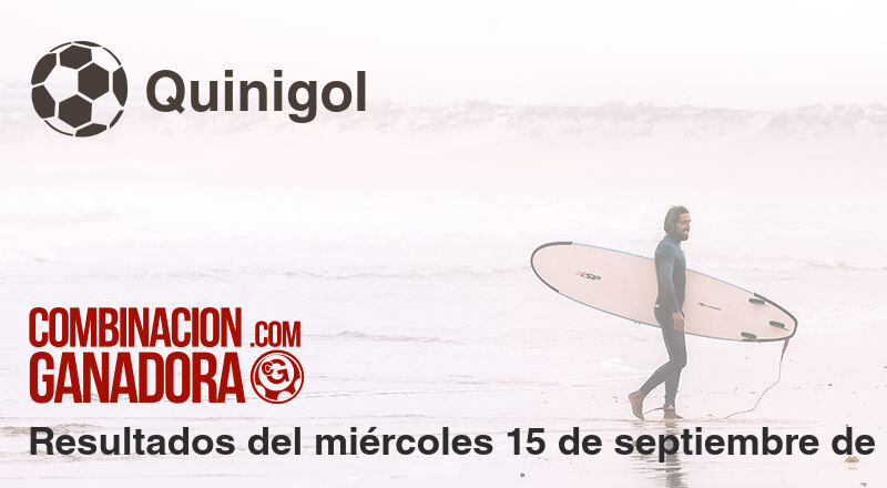 Quinigol del miércoles 15 de septiembre de 2021