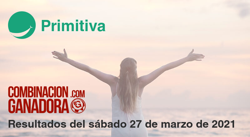 Primitiva del sábado 27 de marzo de 2021