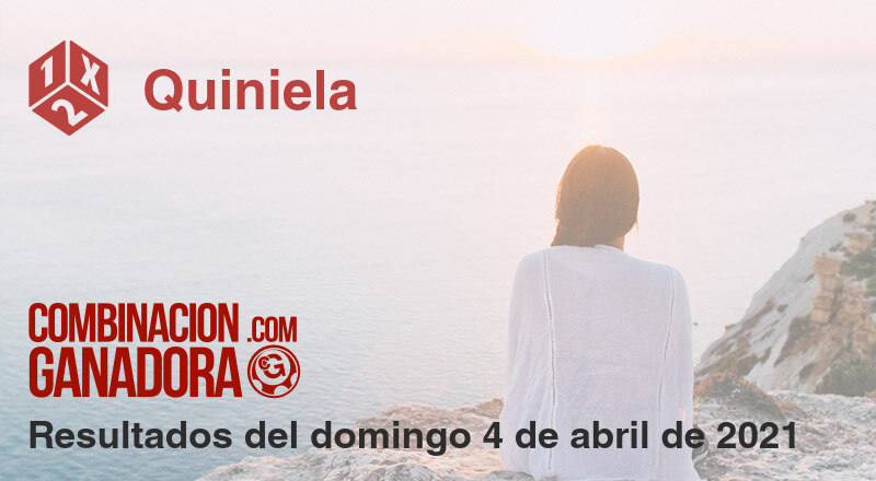 Quiniela del domingo 4 de abril de 2021