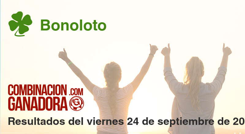 Bonoloto del viernes 24 de septiembre de 2021