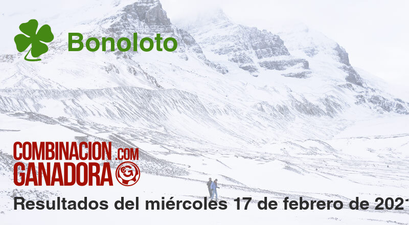 Bonoloto del miércoles 17 de febrero de 2021