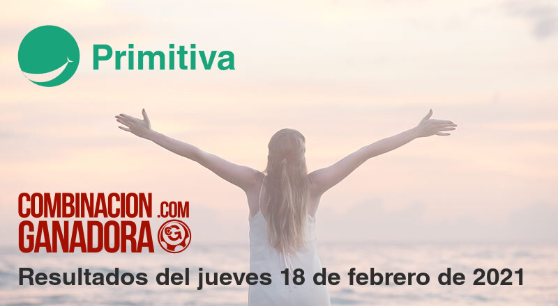 Primitiva del jueves 18 de febrero de 2021