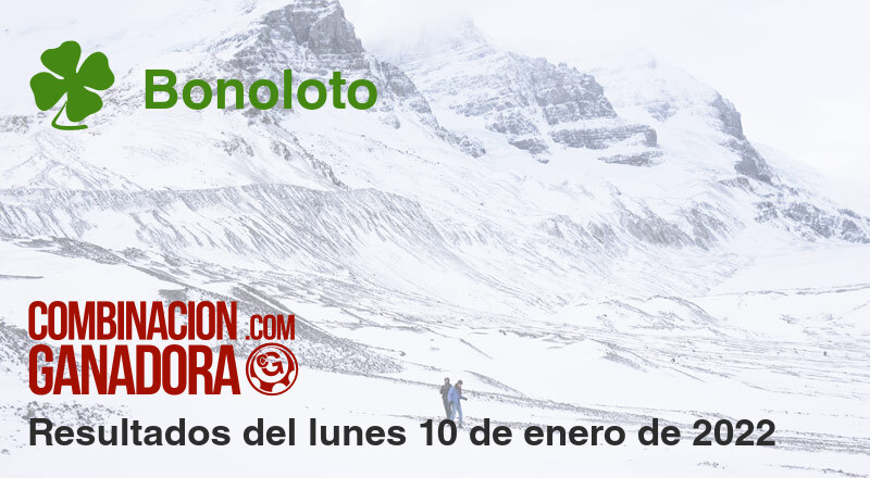 Bonoloto del lunes 10 de enero de 2022