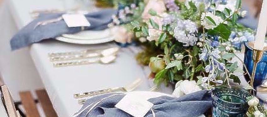 Bodas Románticas: Azul romántico para enamorar