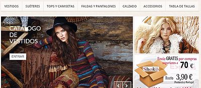 Shokomoda.com, una tienda de venta on line de ropa y complementos para mujer