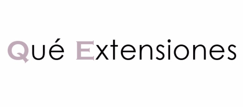 Qué Extensiones