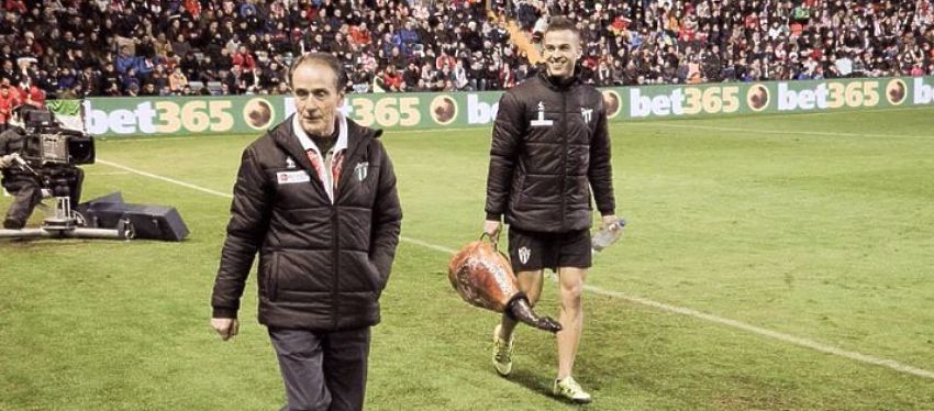 El botiquín que usó el médico del Guijuelo sorprendió a propios y extraños. Foto: @futbol_espanol.