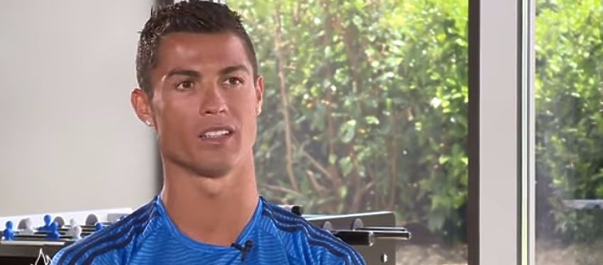 Cristiano habló sobre el doblete del Barça y también tuvo palabras para Piqué y Luis Suárez. Foto: 'Jugones', La Sexta.