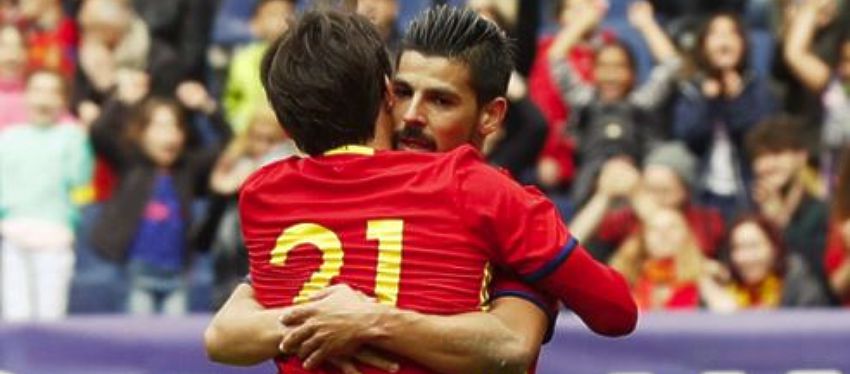 Nolito con España durante esta Eurocopa | Foto. |@rccelta_oficial
