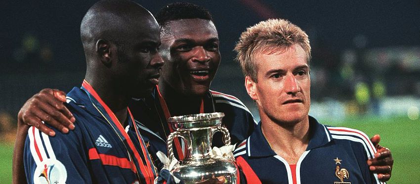 La última Eurocopa que ganó Francia fue en el año 2000. Deschamps fue el capitán de aquella selección. Foto: @uefaeuro.