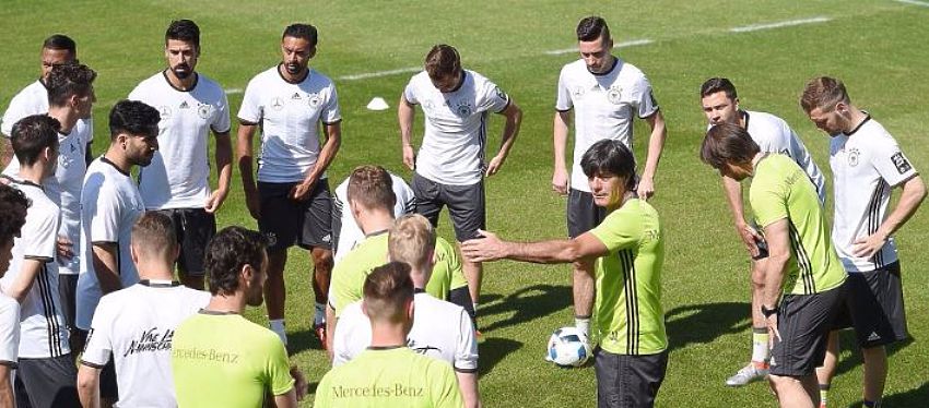 Löw y jugadores de Alemania | Foto: Twitter