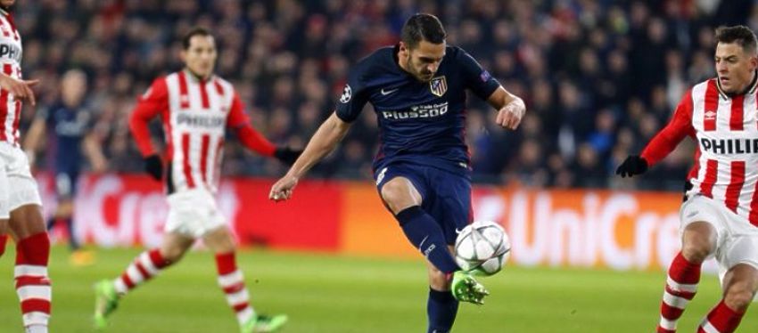 El Atlético de Madrid es el equipo que más ha corrido en esta fase de grupos. Foto: Twitter.
