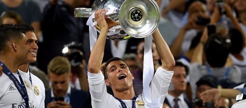 Cristiano volvió a alzar la Champions al cielo por tercera vez en su carrera. Foto: @teamcronaldo.