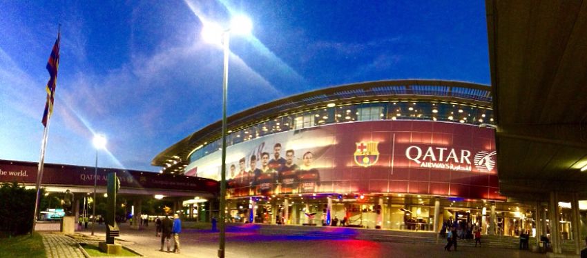 El Camp Nou vivirá esta temporada el primer gran duelo del año. Foto: @lluisflaquer.