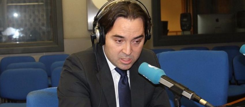 Martín Presa, en una entrevista con la Cope. Foto: Twitter.