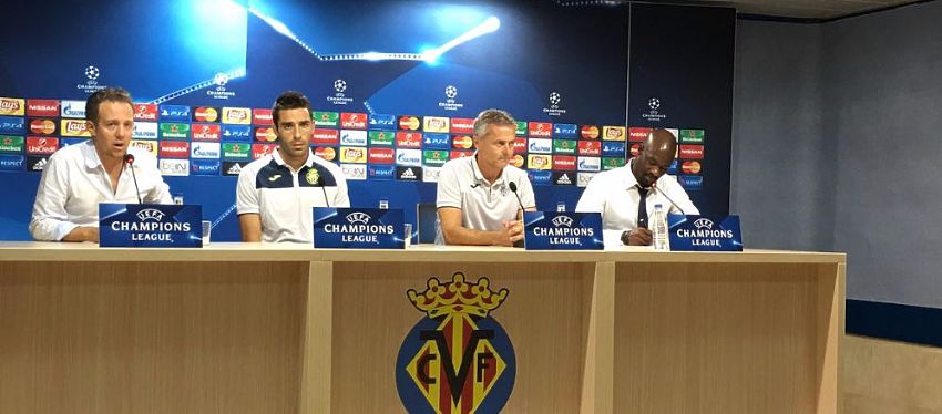 Rueda de prensa de Fran Escribá |Foto: @VillarrealCF