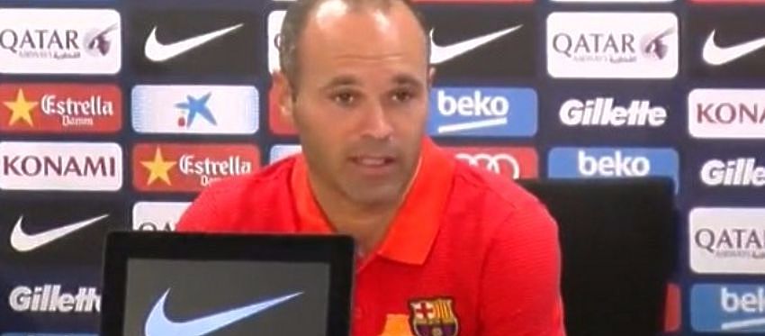 Iniesta espera repetir este año el nivel mostrado la pasada temporada. Foto: Marca TV.