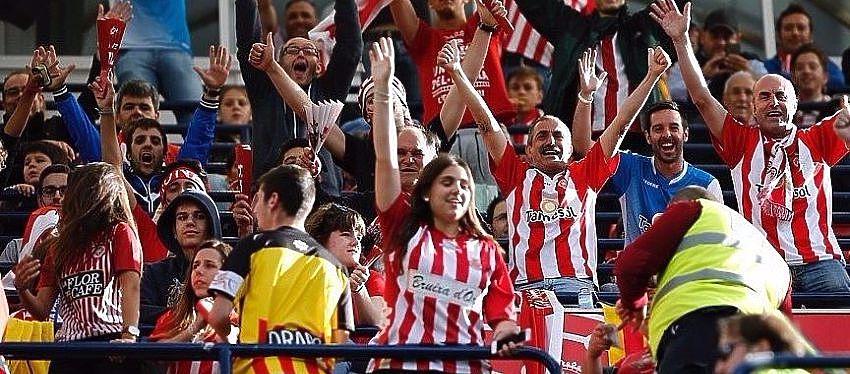 Aficionados del Girona CF
