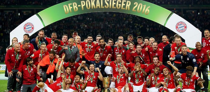 Celebración copa Alemania Bayer Munich - Foto: Twitter